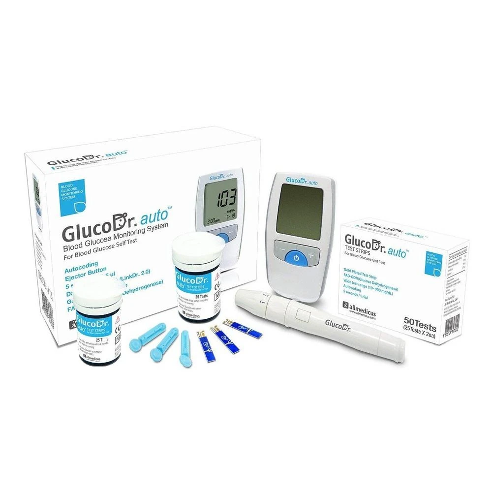 “How to Use a Blood Glucometer at Home: Step-by-Step Guide for Diabetic Patients (Featuring Gluco Dr Auto A)”